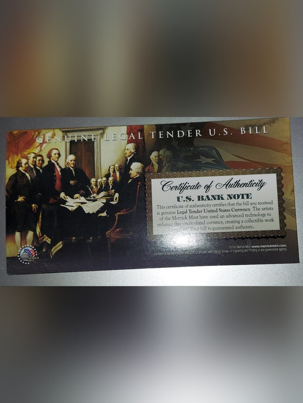 Star Trek U.S. Bank Note